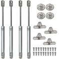 thumbnail image 1 of 4 Pcs Vérin à Gaz 100n Vérins à Gaz Ressort Hydraulique Amortisseurs Réglables pour Cuisine Maison Magasin [Gratuit, 1 of 5