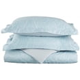 thumbnail image 1 of Coton Riche 600 Fil Compter Italien Paisley Housse de Couette Set Complet/queen-Blue, 1 of 1