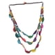 thumbnail image 5 of Collar de Cadena Hugo Bohemia Boho Tribe Multi-Layer Coconut Shell Beads, 5 of 10