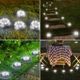 thumbnail image 3 of Fohil 12 Pack Solar Ground Lights Outdoor,12 LEDs Solar Disk Lights Waterproof Ground Lights for Pathway Lawn Yard Walkway Garden Decor, 3 of 7