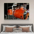 thumbnail image 4 of Póster de lienzo con instrumento musical de batería, decoración de dormitorio, paisaje deportivo, decoración de oficina, regalo, estilo marco, 16 x 24 pulgadas (40 x 60 cm), 4 of 8
