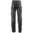 thumbnail image 4 of Milwaukee Leather Men's 1.2mm Premium Leather Overpant Fully (Black, Size 30), 4 of 4