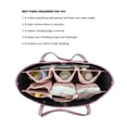 thumbnail image 6 of Sunyuer Removable Organizer Insert with Insulated Pocket,Updated Diaper Bag with 11 Total Pockets&Changing Pad, Handbag Tote Bag for Women Mommy Nurse, 6 of 6