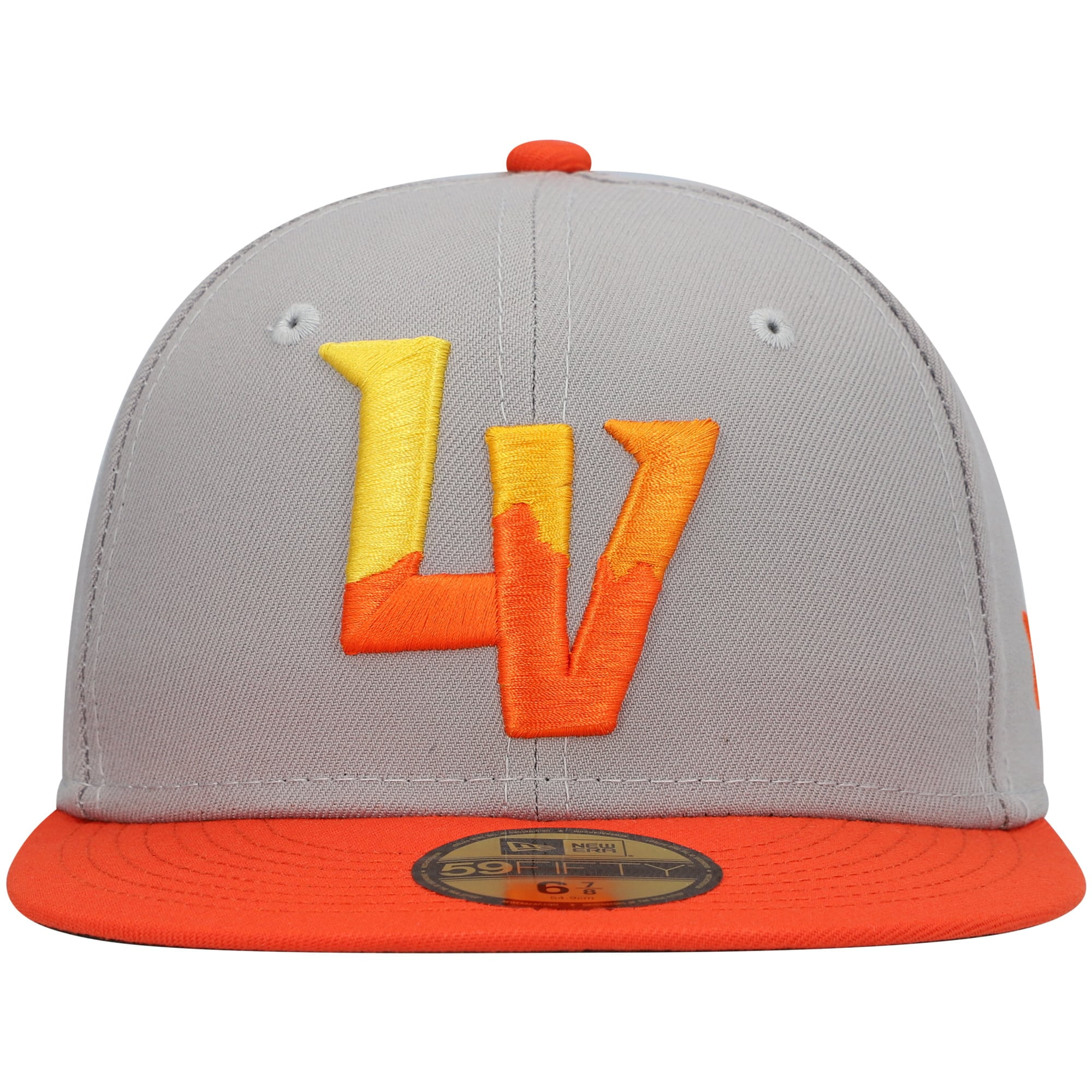 Men's New Era Gray Las Vegas Aviators Authentic Collection Team