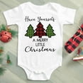thumbnail image 2 of Monos de bebé recién nacido con dibujos de árbol de Navidad, ropa de manga corta para bebés, niños y niñas, mono cómodo para niños pequeños, regalo de Año Nuevo, 2 of 5