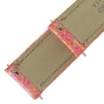 thumbnail image 3 of Hadley Roma LSIL102 18mm Coral Genuine Java Lizard Watch Strap Ladies, 3 of 4