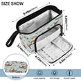 thumbnail image 3 of Nylon Fish Mouth Pencil Case with Large Capacity Zipper Pencil Pouch Cute Otters in Various Poses Pencil Bag Organizers, 3 of 7