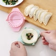 thumbnail image 3 of 3-Piece Dough Press Set: Perfect for Dumpling, Calzone, Ravioli, Empanada, Turnover & Pierogi, 3 of 5