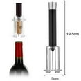 thumbnail image 2 of Juego de abridor de vino con bomba de presión de aire, juego de regalo con abridor de botellas de vino con cortador de papel de aluminio, vertedor de vino y tapón de vino para beber, fiesta Xemadio 2034185-1, 2 of 9