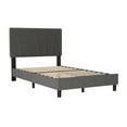 thumbnail image 3 of Bed Frame with Storage Drawers,Adjustable Linen Upholstered Headboard Platform Bed Frame, No Box Spring Needed,Wood Slats Support, Noise-Free, Easy Assembly Twin/Full/Queen/King Size, 3 of 9
