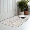 thumbnail image 6 of Oriental Floral Vintage Plush Flannel Bath Rug 16x24 Inches, Quick Dry Absorbent Non Slip Mat for Bathroom Sink Tub, 6 of 9