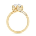 thumbnail image 3 of Rosec Jewels Lab Created Diamond Engagement Ring for Women - Nature Inspired Ring - 2 Carat, 14K Yellow Gold, US 3.00, 3 of 9