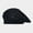 Black, variant on Women French Beret hat Reversible Solid Color Floral Warm Knitted Beret Cap