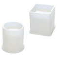 thumbnail image 5 of 2 piezas molde de silicona molde de resina epoxi DIY bolígrafo contenedor organizador soporte de almacenamiento, 5 of 5