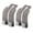 Gray:4 Hooks, variant on Purse Hook for Car, Car Seat Back Organizer Storage Hook, Double Headrest Hook Car Seat Hooks for Hanger Purses and Bags, Leather Purse Holder