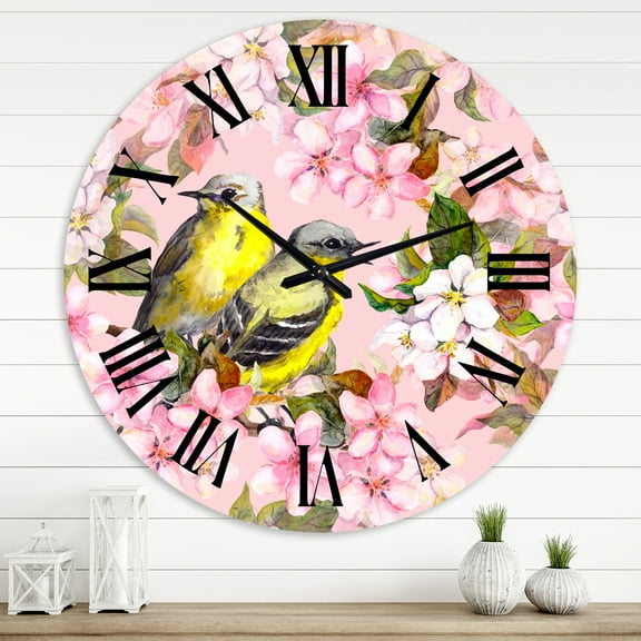 Designart 1 in Quartz Traditional Wall Clock