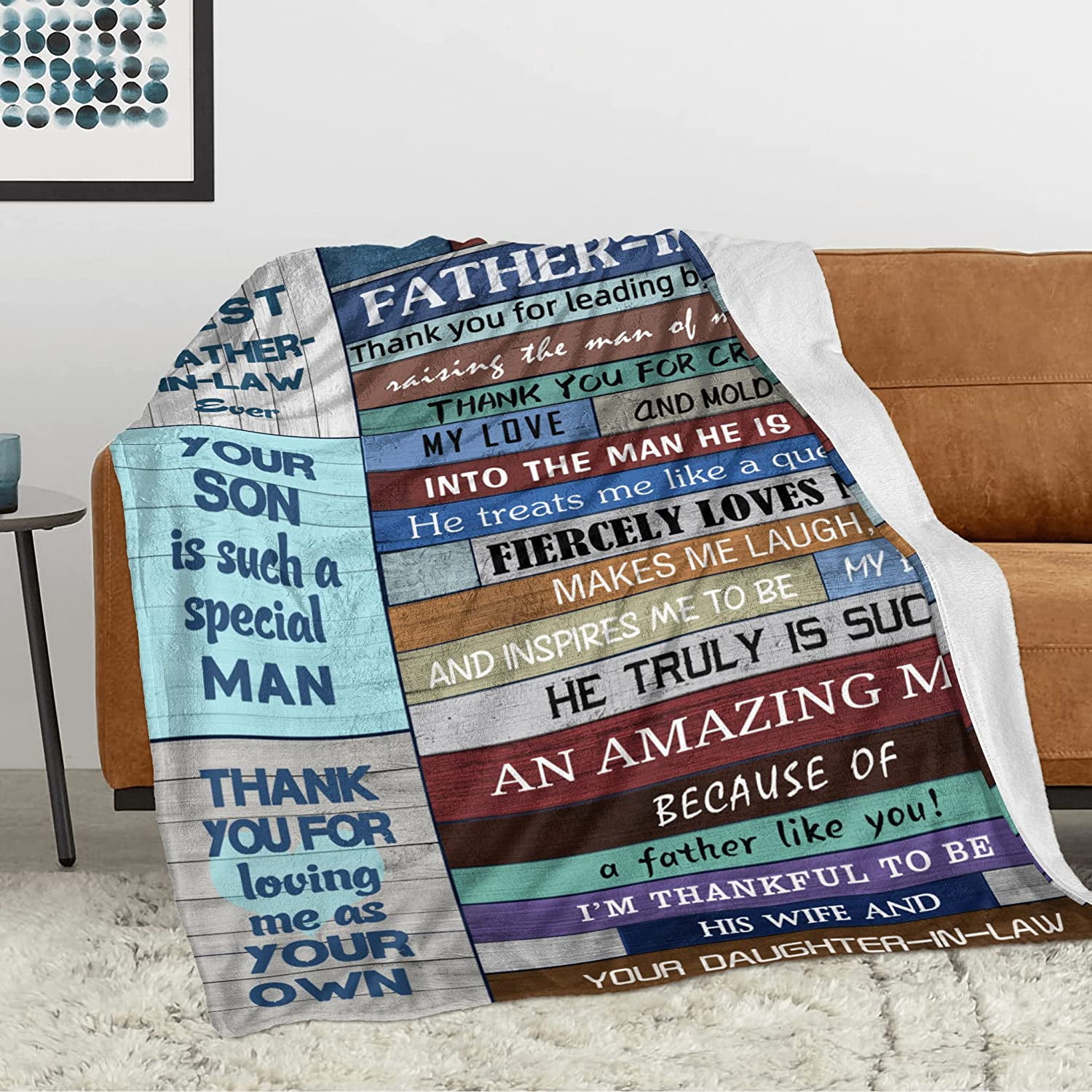 This Great Gifts For Dad From Daughter The Best Kind Of Dad Raises a  Beautician Unique gift for him your Father or Husband Fleece Blanket by  Orange Pieces - Pixels