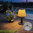 thumbnail image 2 of Beautyard Lámpara de mesa solar para exteriores interiores - 3 modos de iluminación LED que cuida los ojos Lámpara de escritorio solar inalámbrica impermeable con cadena de tracción Jardín exterior Pa, 2 of 9