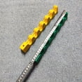 thumbnail image 2 of 2PCS Rubber Billiard Cue Rack for 6/12 Cues Wall Mount Pool Rack Cue Holder, 2 of 7