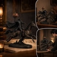 thumbnail image 6 of Lighted Headless Horseman Statue, Gothic Resin Halloween Figurine for Home and Party, 6 of 7