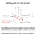 thumbnail image 2 of BASSDASH Astro Heavy-Duty Sure Grip Fishing Gloves Men’s Women’s Fingerless Gloves for Game Fishing Kayaking Paddling Sailing MTB, 2 of 5