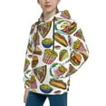 thumbnail image 2 of Daiia Hot Dog With One Sausage for Boys Fashion Hoodies & Sweatshirts with Kangaroo Pocket,Hooded Sweatshirt for Kid, Breathable& Moisture Wicking-Small, 2 of 6