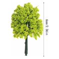thumbnail image 4 of Matsuzay Paquete de 20 modelo de árbol, decoración de aula, paisaje de ferrocarril, planta de plástico, juguetes para niños, accesorios de fiesta, Decoración 6cm Matsuzay HA064223-04, 4 of 6