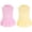 Yellow,Pink, variant on HQREA 2 Pcs Dog Dresses Cat Skirt Solid Color Dog Clothes Summer Sleeveless Puppy Girl Clothes for Small Dogs Cats