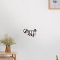 thumbnail image 4 of Cat And Dog House Key Hook, Creative Dog Shaped Key Hook No Drill Key Holder, A_Black 1 Metal Hook, By Relocy, 4 of 5