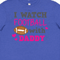 thumbnail image 4 of Inktastic I Watch Football with My Daddy Youth T-Shirt, 4 of 5
