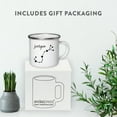 thumbnail image 4 of Koyal Wholesale Zodiac Sign Campfire Coffee Mug Scorpio Star Constellation, Minimalistic Black, 4 of 5