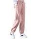 thumbnail image 2 of Puntoco moda mujer sólido más terciopelo elástico con cordones Casual pantalones de chándal Harem pantalones Puntoco Puntoco-7687, 2 of 9