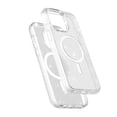 thumbnail image 2 of Allytech Glitter Case for iPhone 15 Pro Max, iPhone 15 Pro Max Magnetic Cover, Wireless Charging Bling Glitter Shockproof Bumper Chic Back Cover for Girls Women - White, 2 of 6