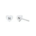 thumbnail image 1 of Initial Stud Earrings, 1 of 2