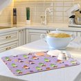 thumbnail image 6 of Coolnut Halloween Gnomes Dish Drying Mat Absorbent Heat Resistant Reversible Dish Draining Mat for Kitchen Countertops Sinks,16"x18", 6 of 6