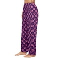 thumbnail image 2 of Ladies Sleeping Pajama Pants - Pink Lips - Women's Pajamas - XL, 2 of 5