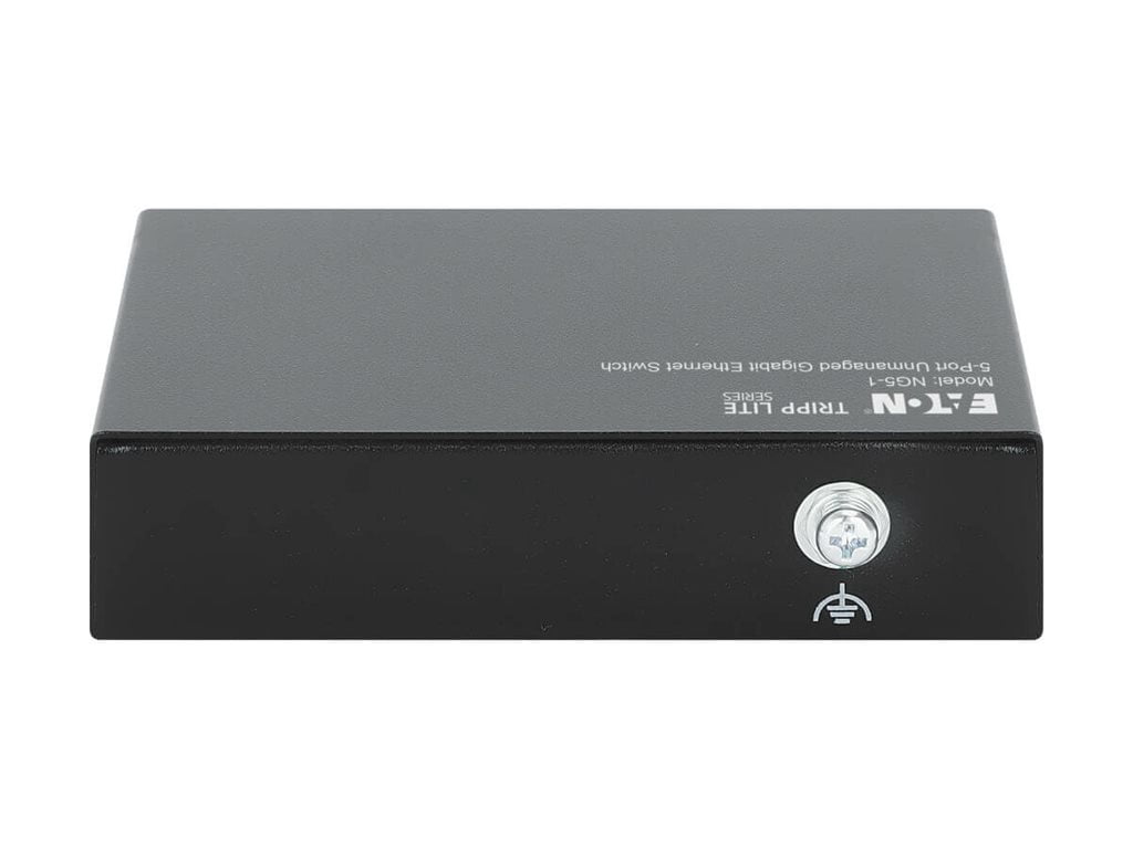 Eaton Tripp Lite Series 5-Port 10/100/1000 Mbps Desktop Gigabit Ethernet Unmanaged Switch, Metal Enclosure (ng5-1)