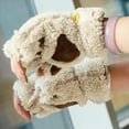 thumbnail image 3 of BJUTIR Cat'S Claw Gloves Plush Half-Finger Bear'S Paw Fingerless Gloves Cute Women'S Thick Halter Gloves Cartoon Warm Gloves Winter Accessories, 3 of 5