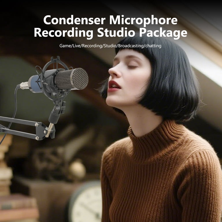 CATGOOD Podcast Bundle, Q7 Live Sound Card and 2 F11 Microphones