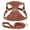 brown, variant on YMTQ Puppy Dog Harness and Leash Set Soft PU Leather Dogs Cat Vest Harness With Lead Leash For Small Medium Dogs Cats Chihuahua