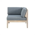 thumbnail image 4 of Linon Fauteuil d'Angle en Bois pour Intérieur/extérieur Morningside, Naturel, 4 of 10