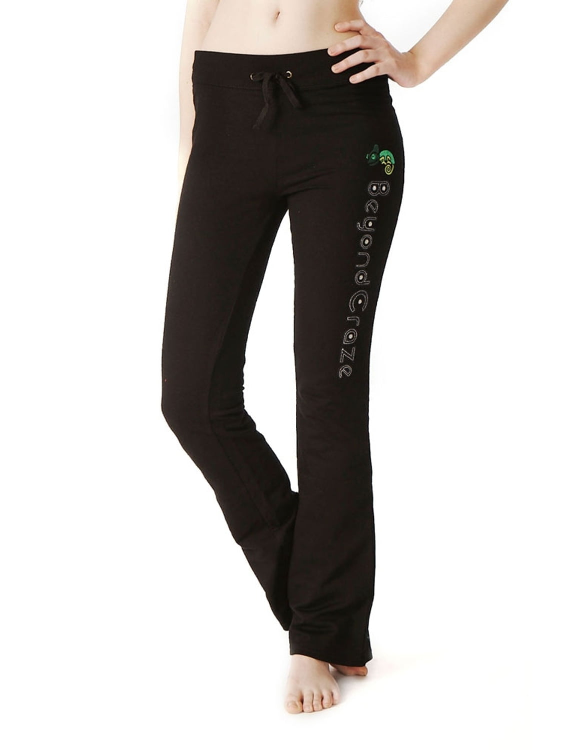 women's open bottom sweatpants with pockets