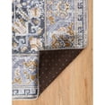 thumbnail image 7 of Contemporary Home Living 2.25' x 3.25' Geometric Medallion Rectangular Area Throw Rug - Purple and, 7 of 7