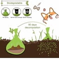 thumbnail image 2 of Sacs à Déchets Compostables pour Chiens / 100 % Sans Plastique, Non Parfumés, à Base de Légumes et Écologiques, Épaisseur Premium, Étanches, Faciles à Détacher et à Ouvrir / Taille Standard / Non Parfumés, Additif Épi, 240 Unités, 2 of 7