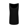 thumbnail image 5 of WTXUE Tank Tops Sleeveless, Scoop Neck Spring Summer Casual Sports Pullover Bottoming Shirt Athleisure for Men Black S, 5 of 5