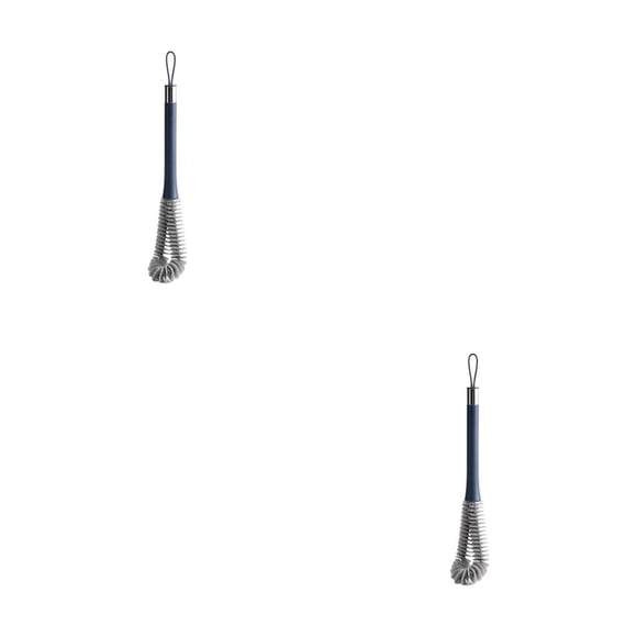 Advancent Cepillo de limpieza de botellas de leche con mango largo, taza multiusos, cepillos de rotación de 360 ​​grados, herramienta de Type2 NO2