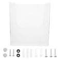 thumbnail image 1 of Soporte de pared para libros de acrílico, transparente, para folletos, revistas, folletos y documentos, ideal para oficina, hogar o escuela., 1 of 7