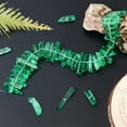thumbnail image 5 of 1 Strand Natural Quartz Beads Strands Dyed Pale Green 15~30x4~8x4~7mm Hole: 1mm 8 inch, 5 of 6