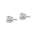 thumbnail image 3 of 1.00 Carat (Ctw VS2-SI1, D-E-F) Lab Grown Diamond Solitaire Stud Earrings in 14K White Gold with Screwbacks for Women, 3 of 5