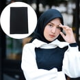 thumbnail image 4 of Foulard Turban pour Femmes, Ornement de Tête pour Filles, Accessoires de Mode, Extensible, Style Simple, Noir, 4 of 6